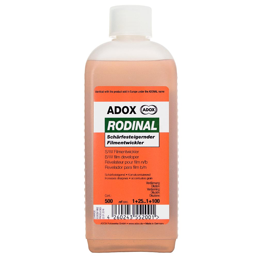 RODINAL 500 Ml Concentrato Sviluppatore Per Pellicole - Alta Nitidezza, Diluizione 1+25 A 1+200, Ricetta Originale Agfa - Foto 4