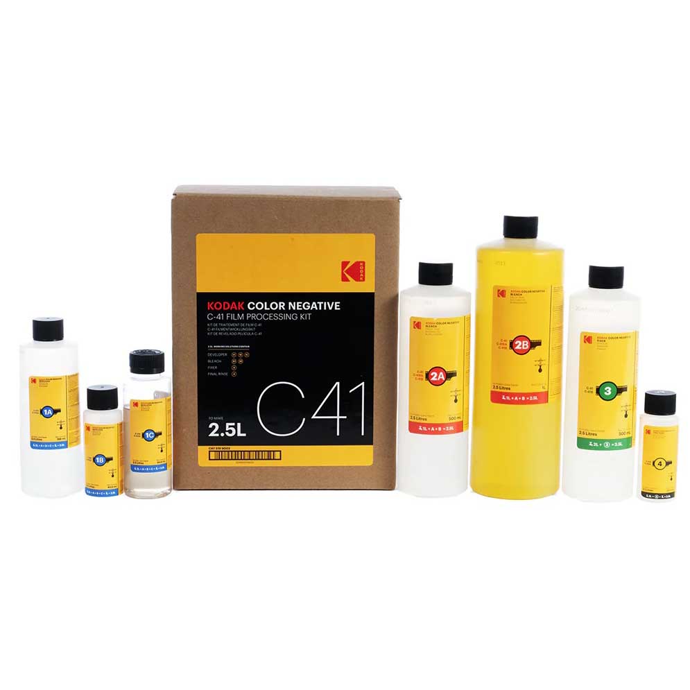 Kodak C-41 film processing kit