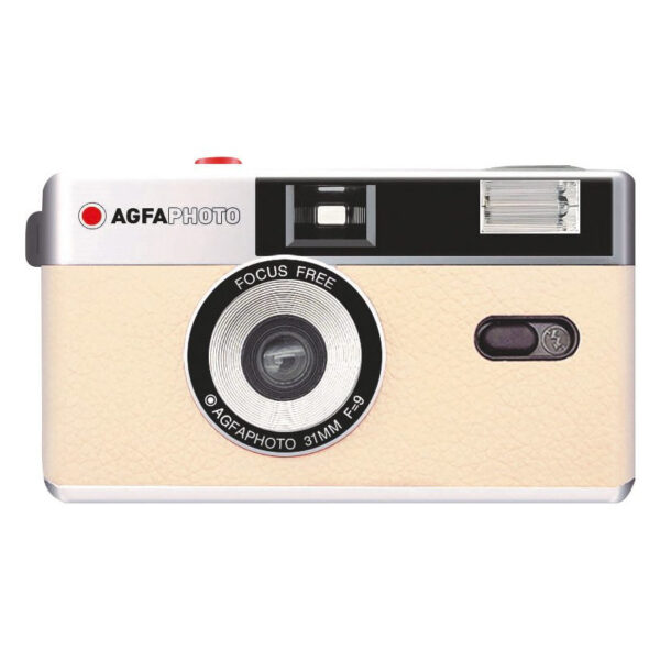 AgfaPhoto sand beige reusable 35mm film camera