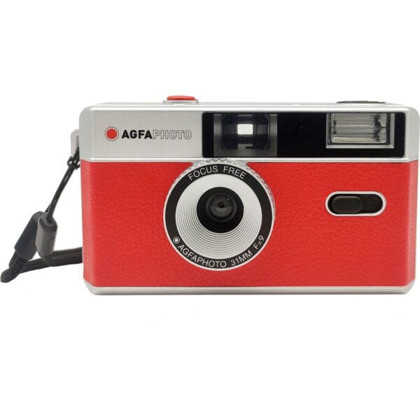 AgfaPhoto red reusable 35mm film camera